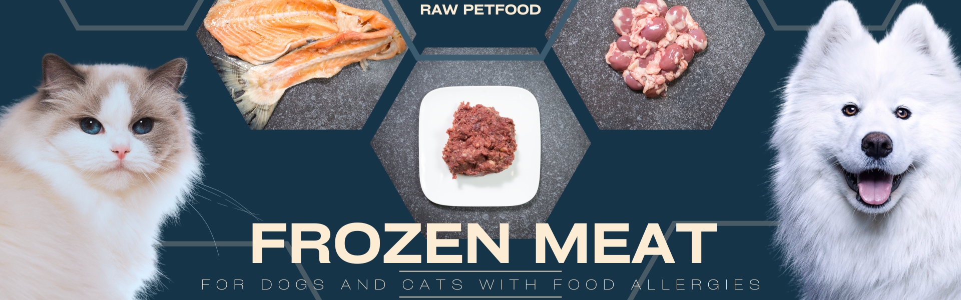 Raw Petfood high quality frozen pet food